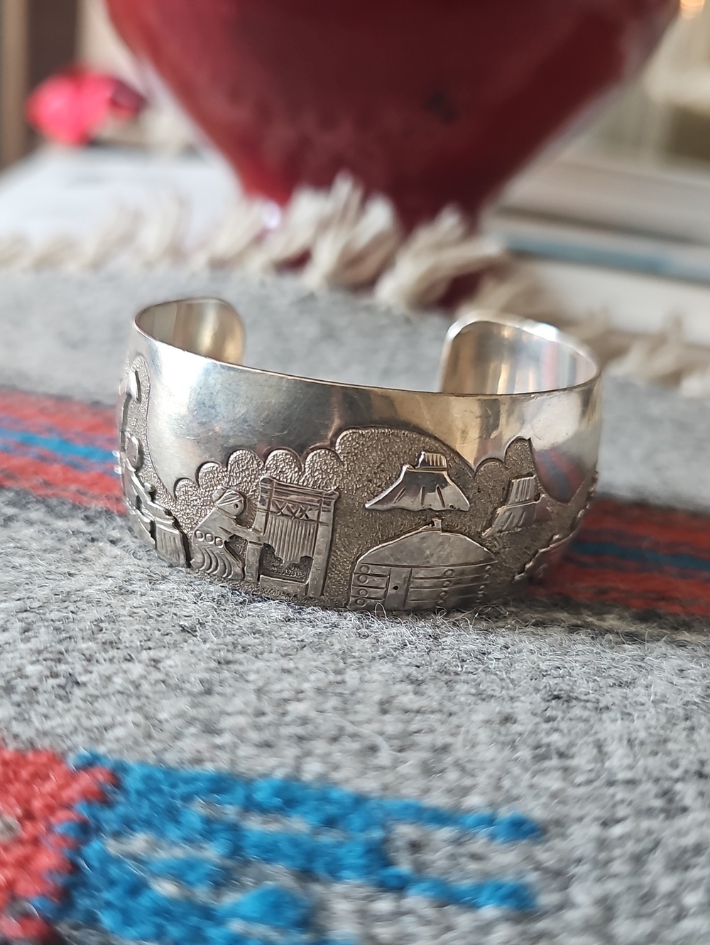 Sterling Silver Storyteller Cuff